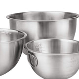 3-Piece Stainless Steel Mixing Bowl Set