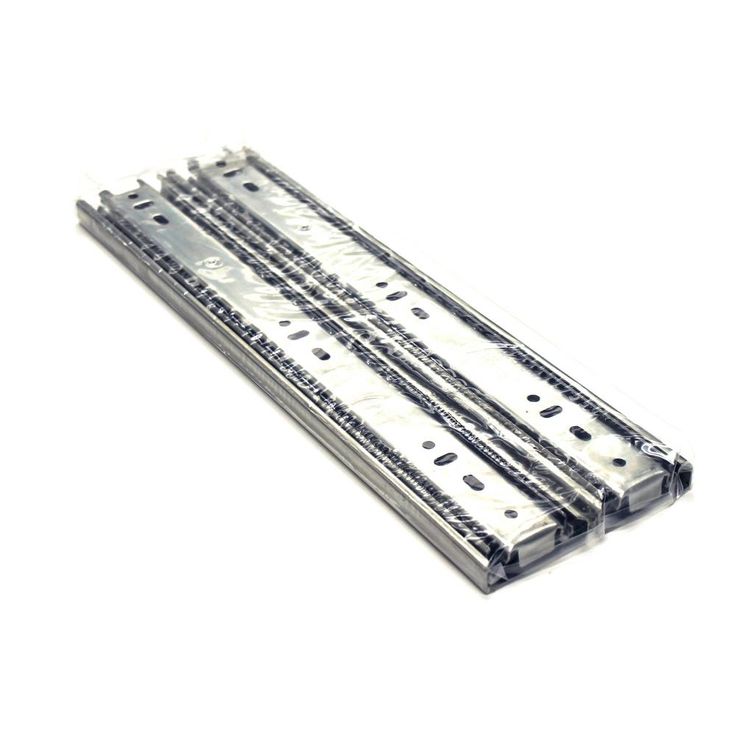 12 in. Side Mount Full Extension Ball Bearing Drawer Slide with Installation Screws (1-Pair)