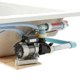 Cadet 60 in. x 42 in. Reversible Drain EverClean Whirlpool Tub in White - Super Arbor