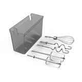 5-Speed Black Hand Mixer with Turbo Boost