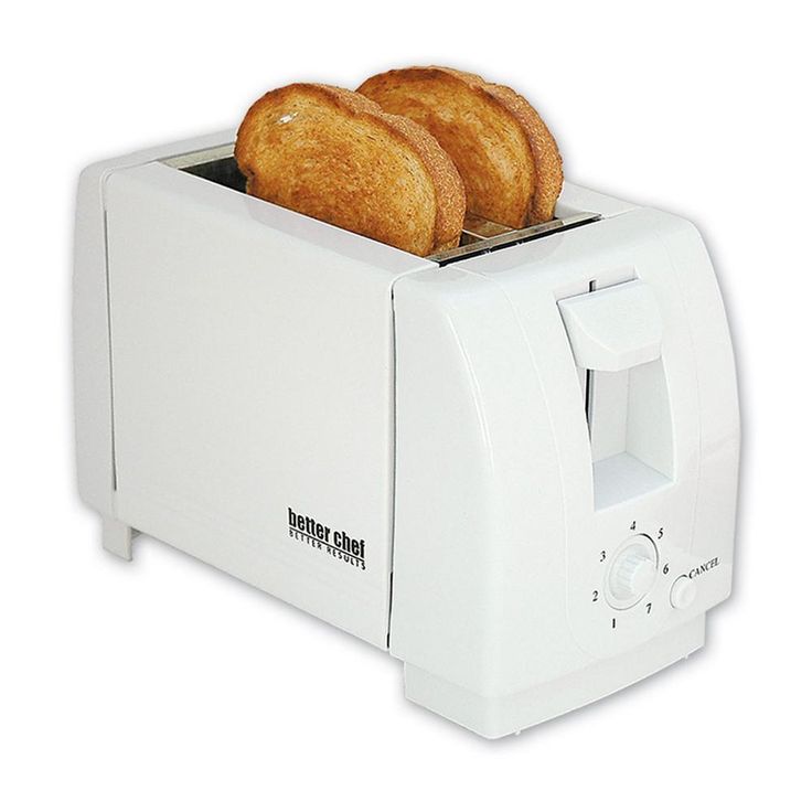 2-Slice Black Wide Slot Toaster
