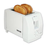2-Slice Black Wide Slot Toaster