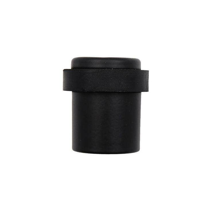 Matte Black Round Floor Door Stop