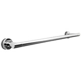 Lyndall 60 in. x 58-1/8 in. Semi-Frameless Traditional Sliding Bathtub Door in Chrome with Rain Glass - Super Arbor
