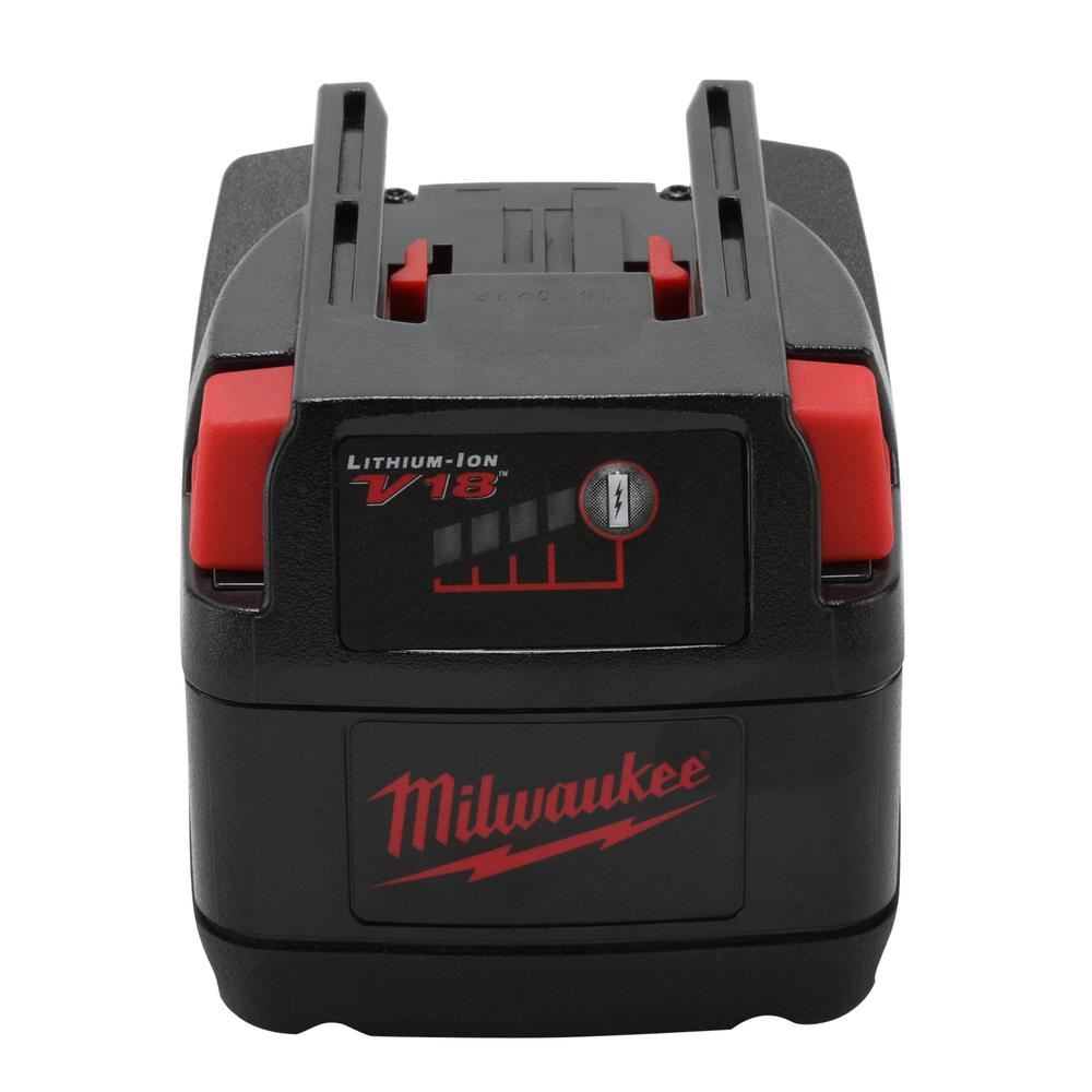 V18 18-Volt Lithium-Ion Slide-Style Battery Pack 3.0Ah for Select Milwaukee V18 Tools - Super Arbor