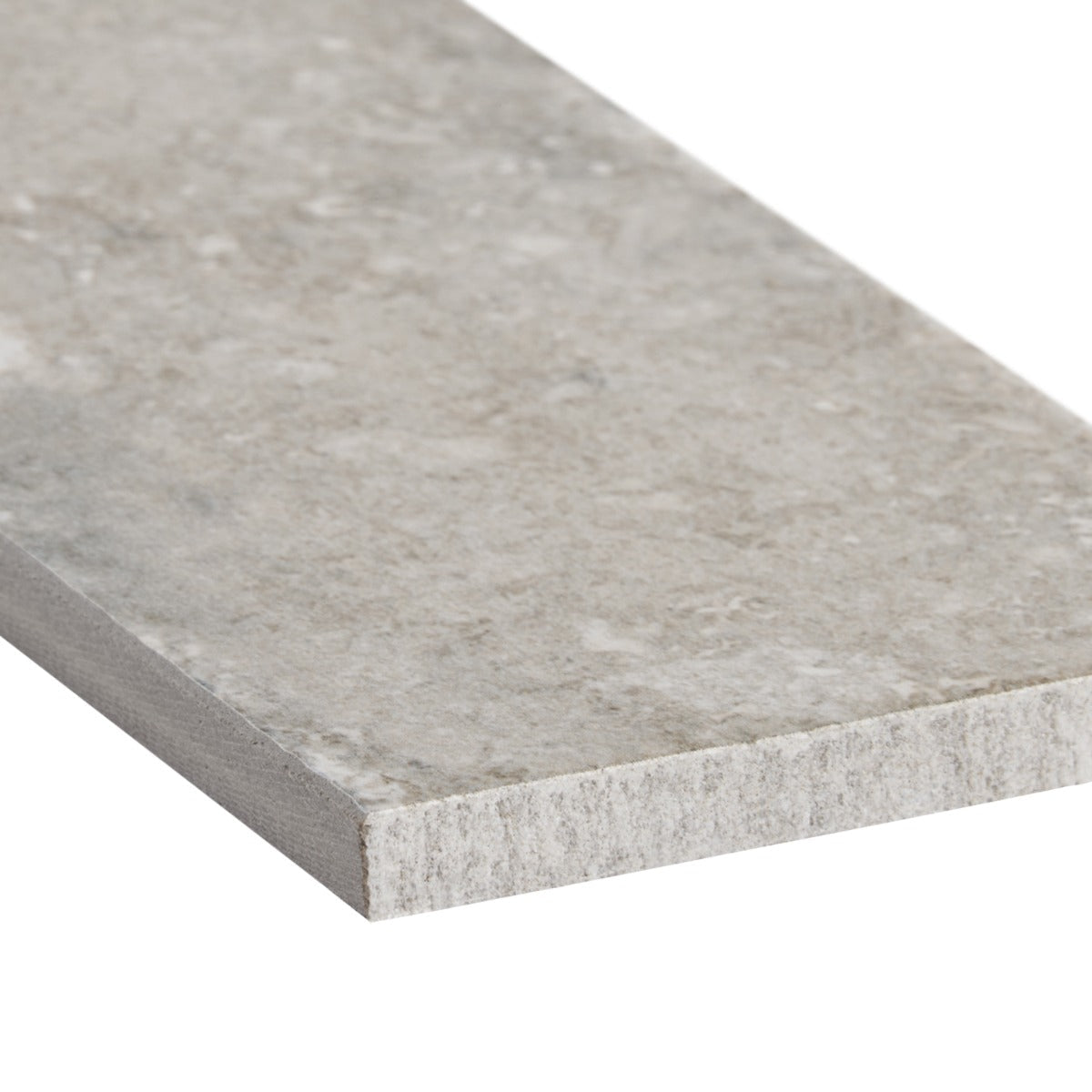 Seville Efeso Gray 3x12 Porcelain Subway Tile - Travertine Look