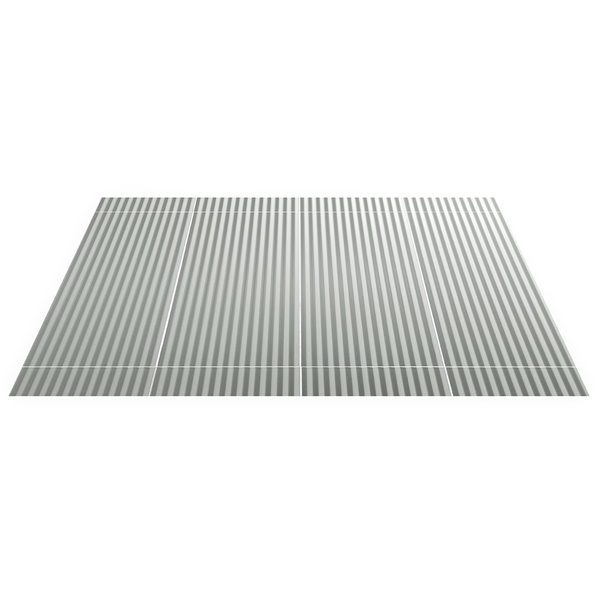 Lux Tile Mod Aquamarine 12x36 3D Matte Ceramic Wall Tile