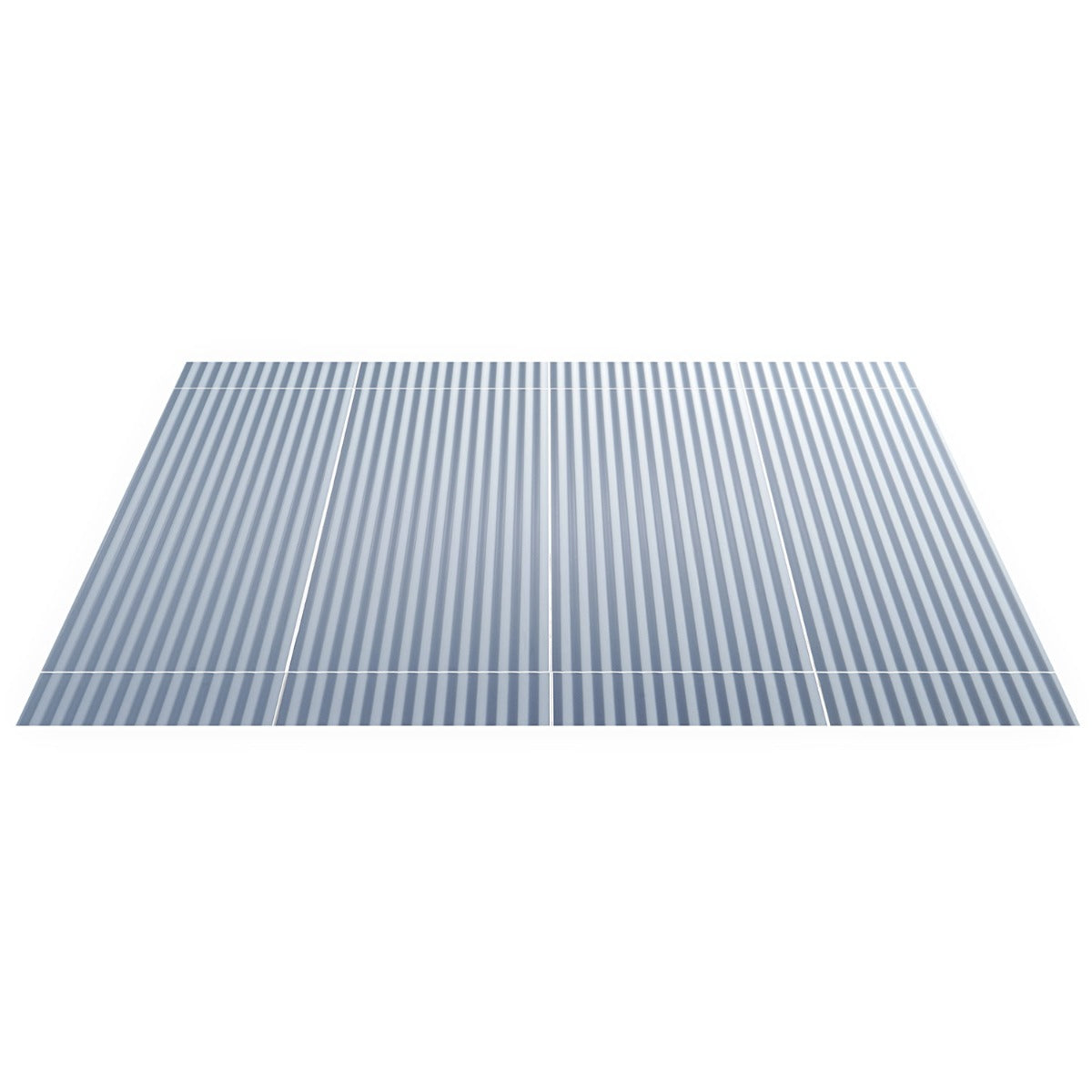 Mod 3D Denim Blue 12x36 Matte Ceramic Tile - Lux Tile