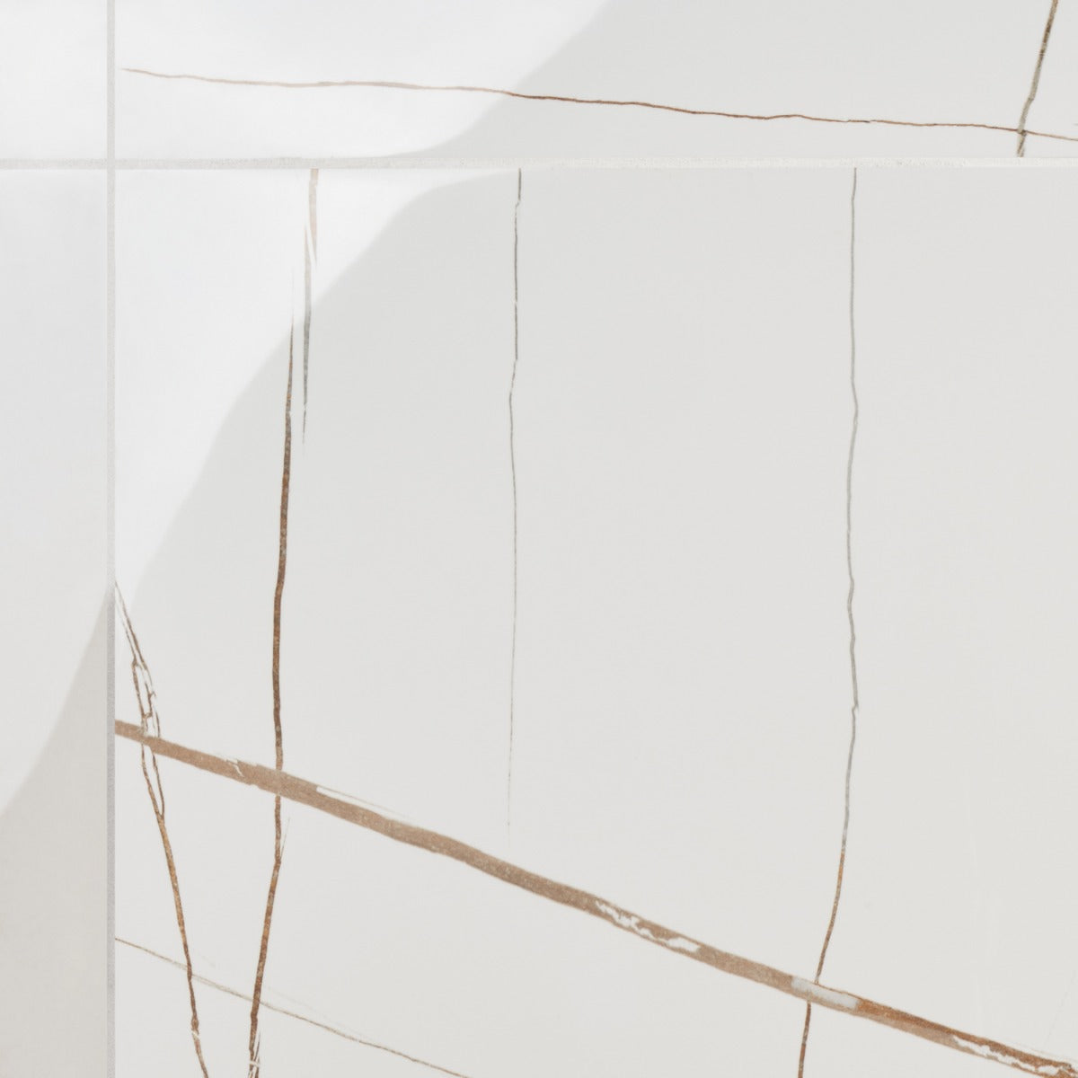 Minera Sahara Blanco White 24x48 Polished Porcelain Tile - Lux Tile