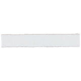 Lux Tile Wabi Sabi Snow White 1.5x9 Glossy Ceramic Tile