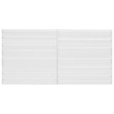 Sydney White 8x16 3D Mixed Finish Ceramic Wall Tile