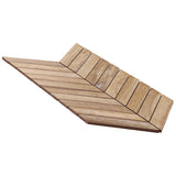 Lux Tile Eternal Birch Chevron Matte Porcelain Mosaic Tile