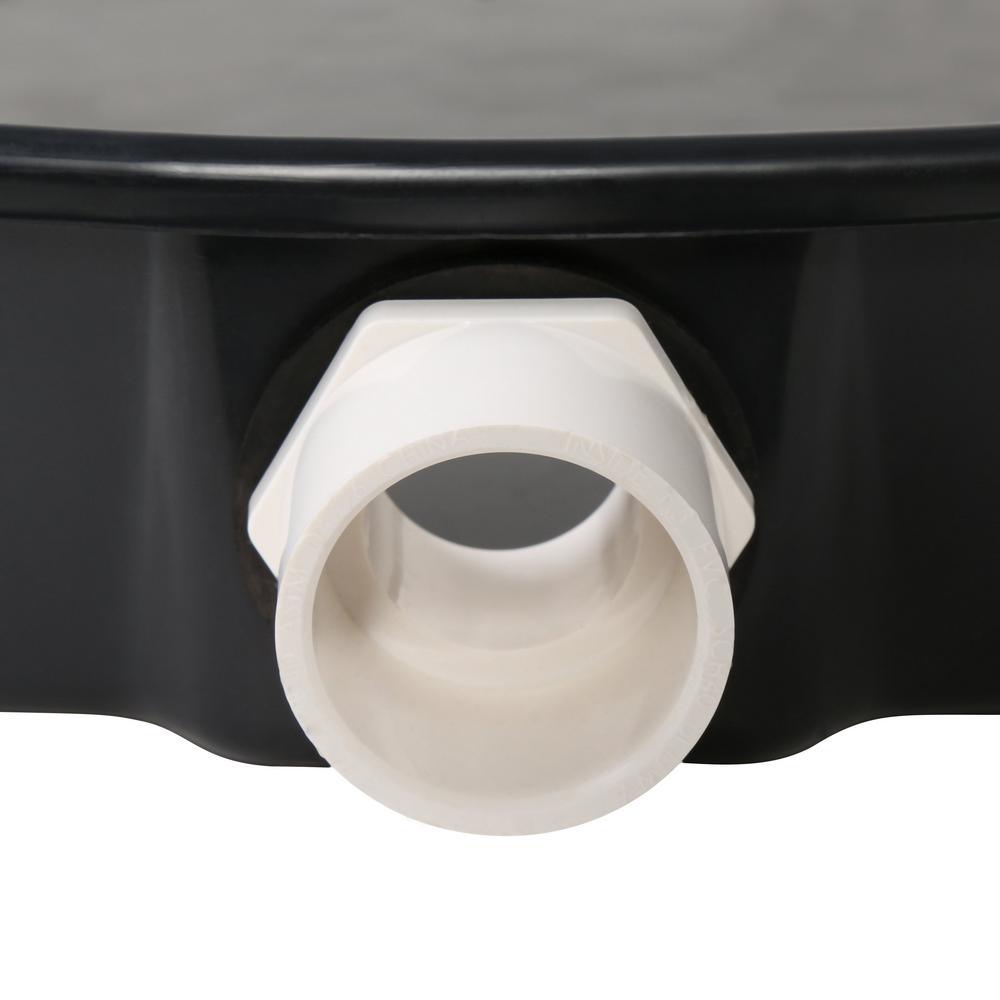 24 in. I.D. Plastic Drain Pan - Super Arbor