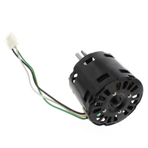 Packard 90145 inducer motor - detail view (Type: Shaded Pole; Voltage: 115/60 V)