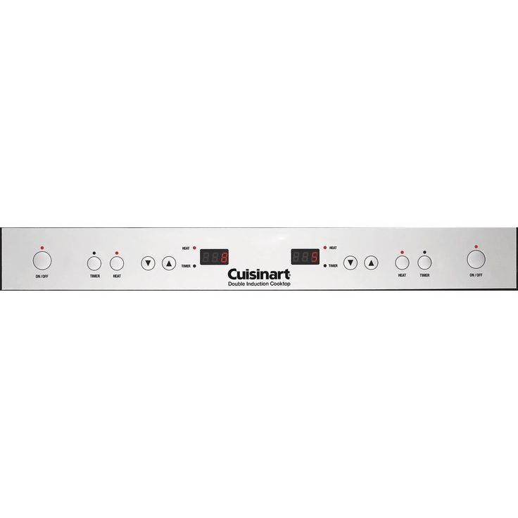2-Burner 12 in. Black Induction Hot Plate