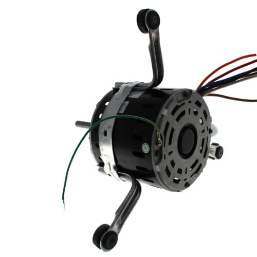 Nordyne 903433 blower motor - side view (Voltage: 115V; Horse Power: 1/2)