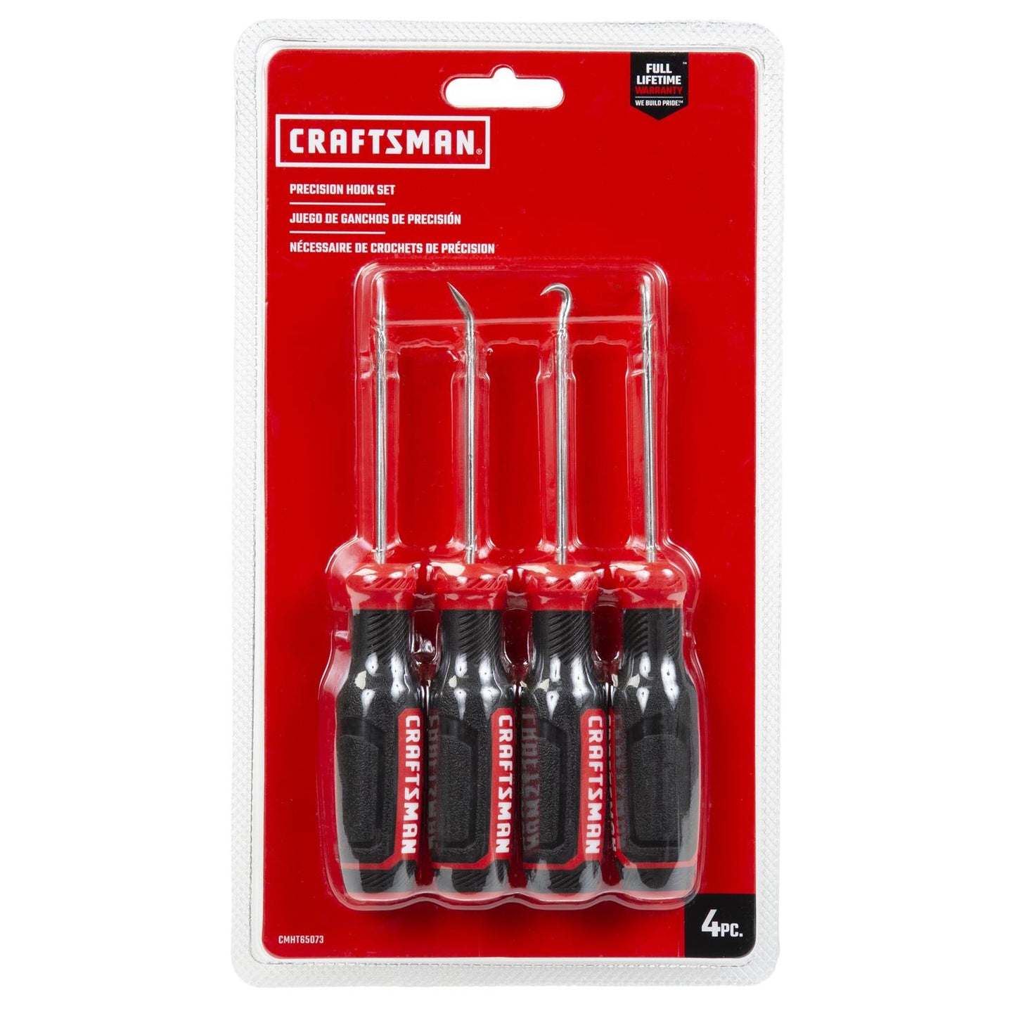Craftsman Steel Hook and Pick Set, 4-Piece