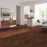 Lucida USA BaseCore Chestnut 6-in x 36-in x 2-mm Waterproof Peel-and-Stick Luxury Vinyl Plank Flooring, 12-mil Wear Layer (54 sq ft/Box)