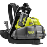 RYOBI 145 MPH 625 CFM 40V Lithium-Ion Cordless Backpack Blower Kit with 5.0Ah Battery and Charger
