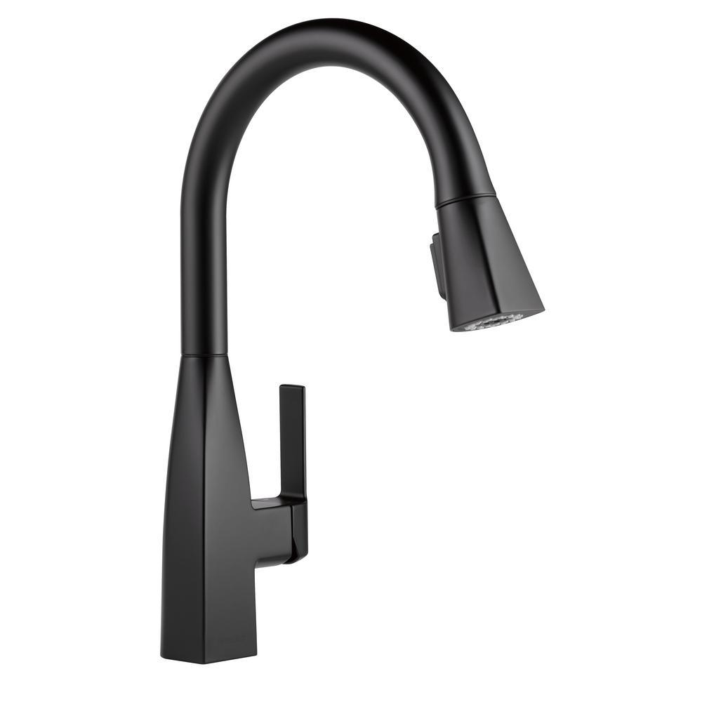 Xander Single-Handle Pull-Down Sprayer Kitchen Faucet in Stainless - Super Arbor