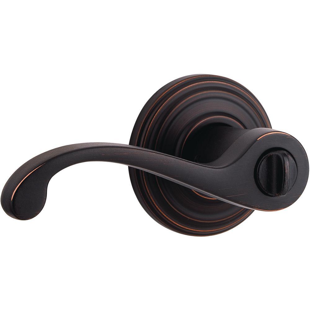 Commonwealth Venetian Bronze Keyed Entry Door Lever Featuring SmartKey - Super Arbor