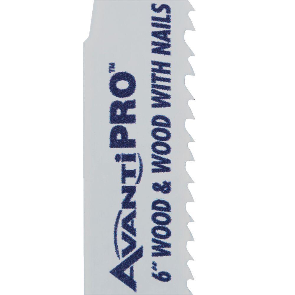 Wood and Metal Cutting Reciprocating Saw Blade Set (6-Piece) - Super Arbor