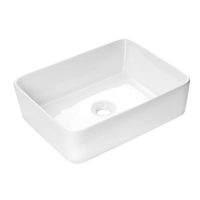 Dyconn 19.3 in. x 14.76 in. Vessel Sink in White - Super Arbor