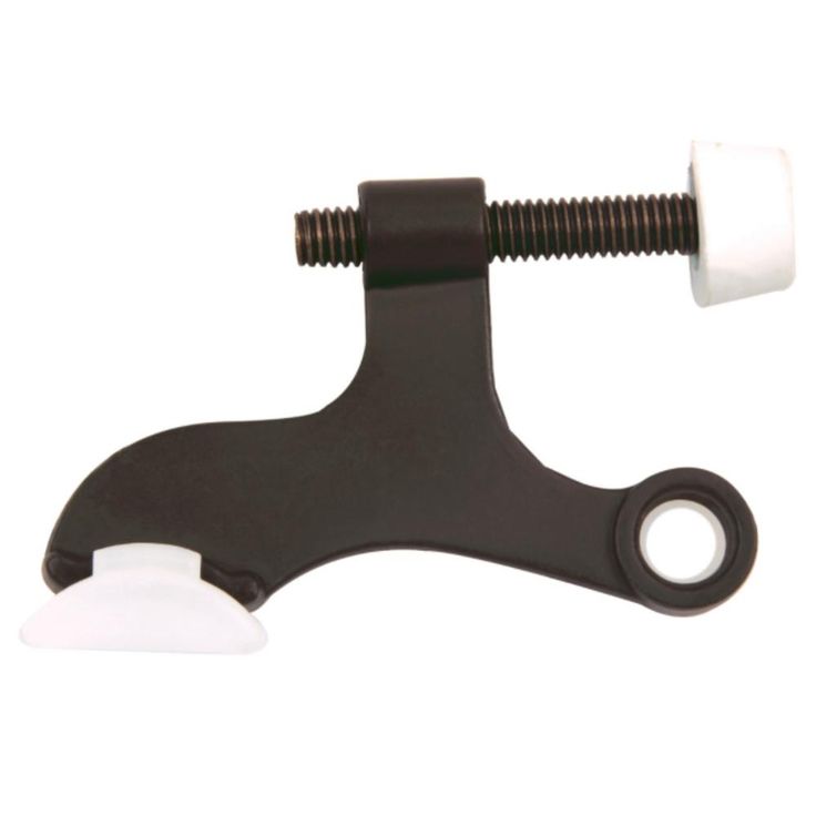 Oil Rubbed Bronze Hinge Pin Door Stop for Hollow Core Doors Value Pack (5 per Pack)