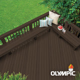 Olympic Maximum 5 gal. Coffee Solid Color Exterior Stain and Sealant in One - Super Arbor