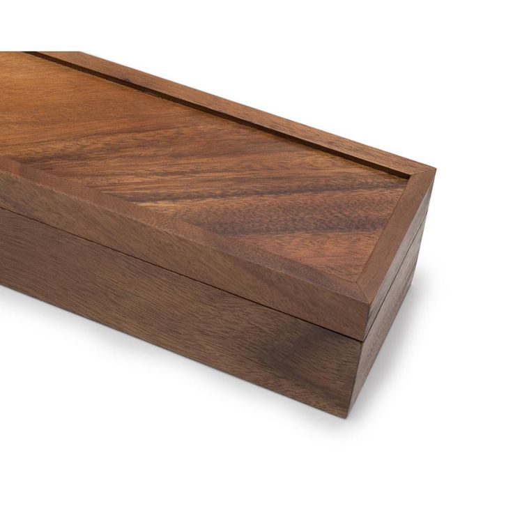 Townhouse 5-Compartment Wood Tea Box