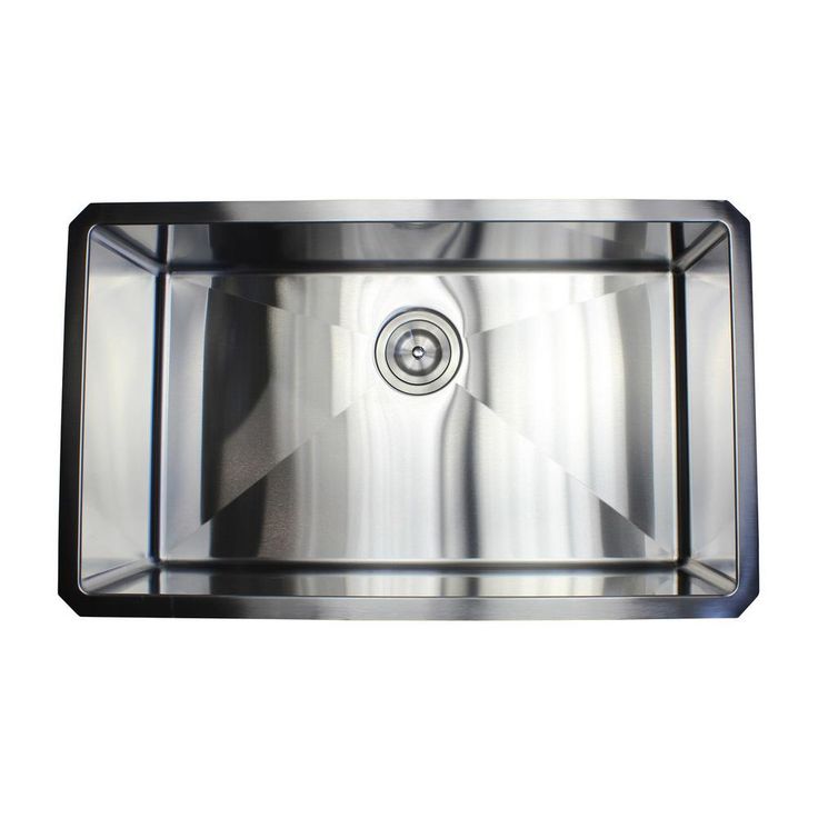 Undermount 16-Gauge Stainless Steel 18 in. x 18 in. x 10 in. Single Bowl Kitchen Bar Sink