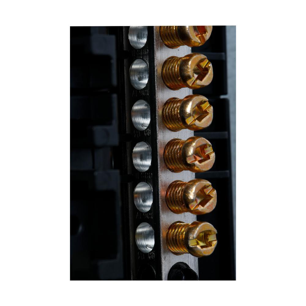 BR 100 Amp 24-Circuit Indoor 22 kAIC Main Breaker Plug-On Neutral Load Center - Super Arbor