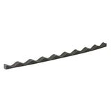2 ft. Closure Strip Foam Corrugated Roof Accessory in Black