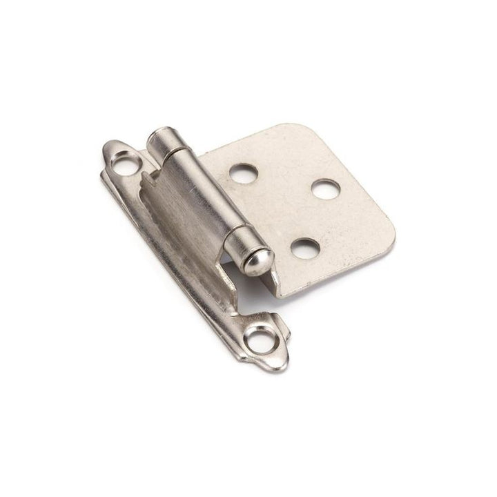 Traditional Surface 70 mm Brushed Nickel Self-Closing Hinge