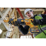 FLEXVOLT 60-Volt MAX Lithium-Ion Cordless Brushless Reciprocating Saw with (1) Battery 2Ah, Charger and Bonus Battery