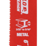6 in. 14/18 TPI Steel Demon Medium Metal Cutting Reciprocating Saw Blade (5-Pack) - Super Arbor