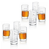 Revere Triangle 2 oz. Shot Glasses (Set of 8)