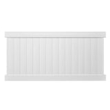 Pro-Series 4 ft. H x 8 ft. W White Vinyl Woodbridge Privacy Fence Panel - Super Arbor