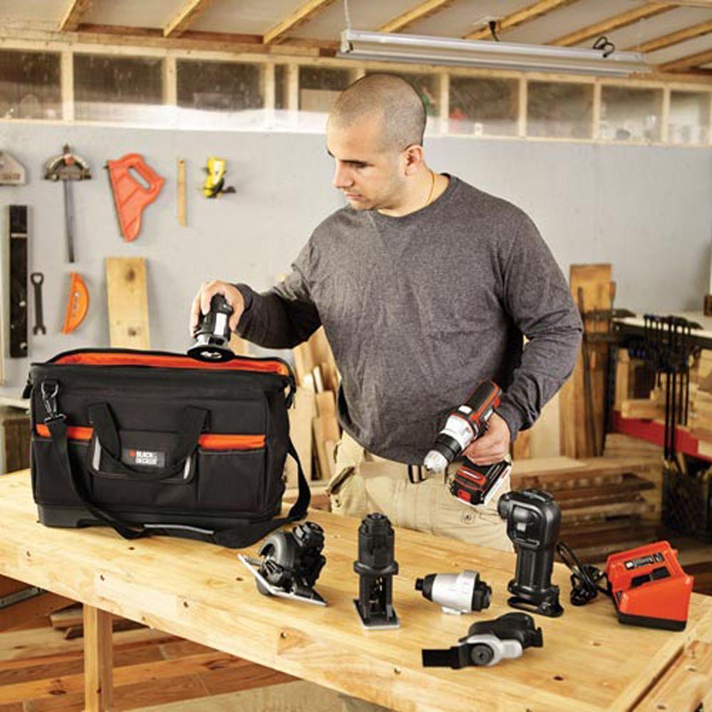 21 in. Wide-Mouth Matrix Tool Bag - Super Arbor