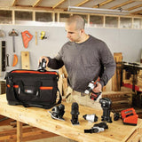 21 in. Wide-Mouth Matrix Tool Bag - Super Arbor