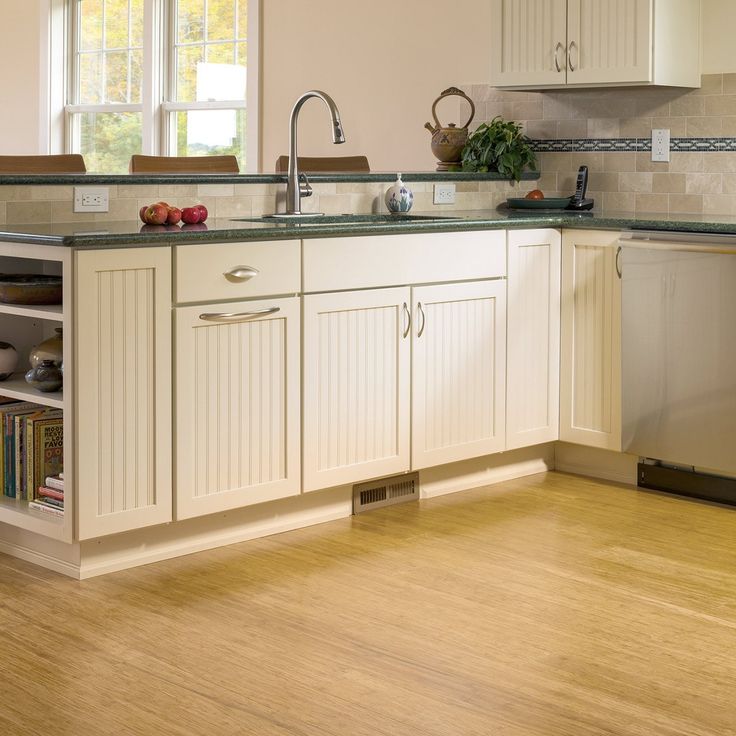 CALI Fossilized Natural Bamboo 5-5/16-in W x 9/16-in T x 72-in Smooth/Traditional Engineered Hardwood Flooring (21.5-sq ft / Carton)