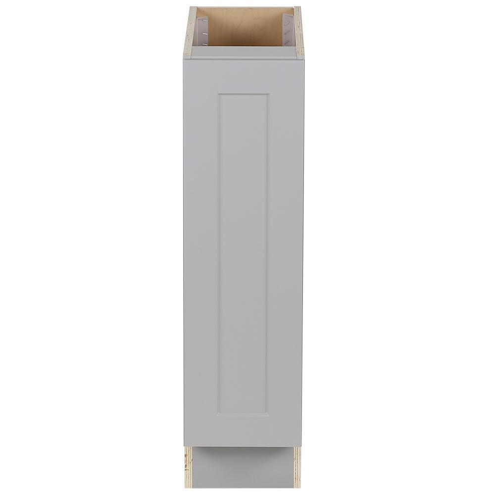 Cambridge Shaker Assembled 18 in. x 34.5 in. x 24.5 in. Base Cabinet w/ 1 Soft Close Drawer & 1 Soft Close Door in White - Super Arbor