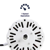 Cool Attic 4 Amp Replacement Motor for Power Attic Ventilators - Super Arbor