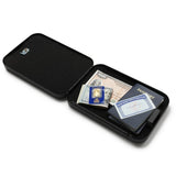 1-Gun Black Portable Travel Key Lock Gun Safe, Black - Super Arbor