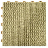 Greatmats ClickBase Tan Hobnail Textured Loop 12.125 in. x 12.125 in. x 9/16 in. Raised Snap Together Carpet Tiles (20 Tiles/Case)