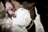3M 8511 N95 Respirator with Cool Flow Valve, Disposable Sanding & Fiberglass Mask, 2-Pack