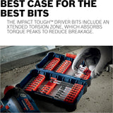 Bosch Custom Case 4-Piece 1/4-in x 1-7/8-in Nutsetter Impact Driver Bit Set