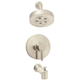 Neo Single-Handle 3-Spray Tub and Shower Faucet in Polished Chrome (Valve Included) - Super Arbor