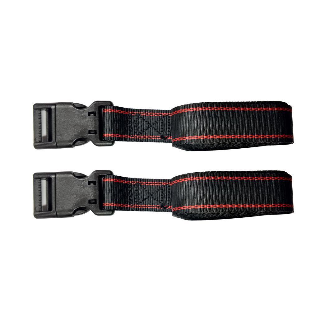 8 ft. x 1 in. Luggage Straps (2-Pack) - Super Arbor