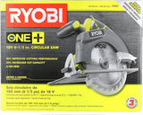 RYOBI 18-Volt ONE+ Cordless 6-1/2 in. Circular Saw with Lithium-Ion 2.0 Ah Battery and Dual Chemistry IntelliPort Charger